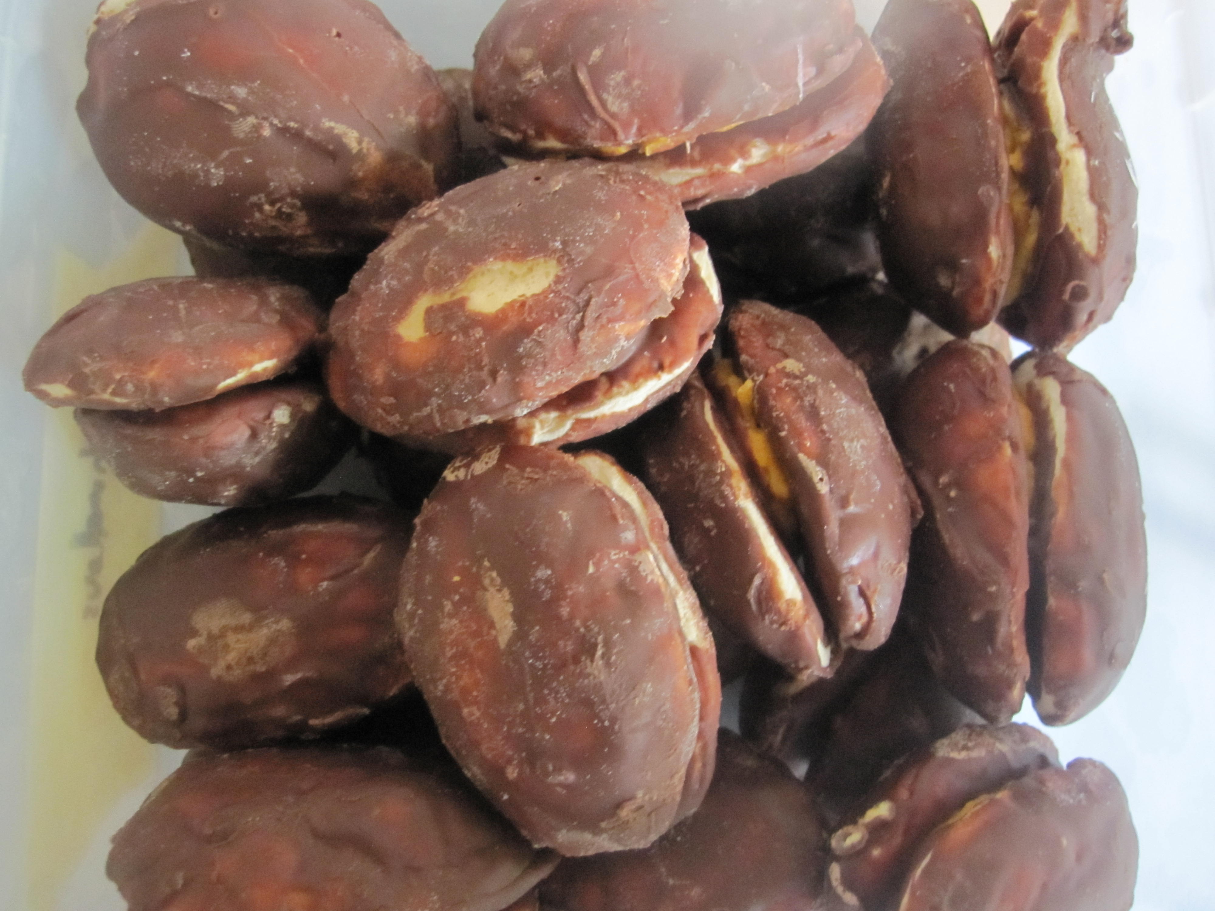 home made marshmallow Easter eggs