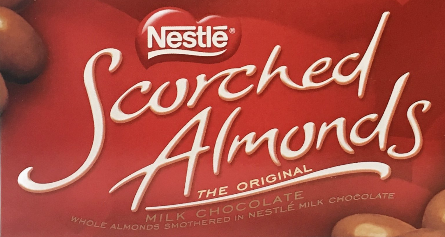 box of scorched almonds