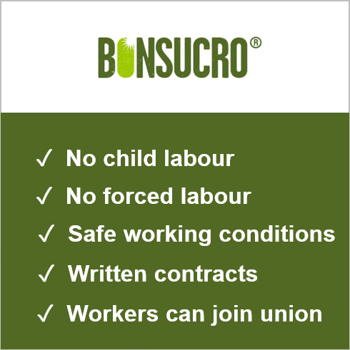 Five characteristics of Bonsucro, World Fair Trade, and Fairtrade certifications.